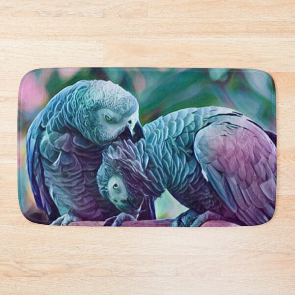 Item preview, African Grey Parrot Love designed and sold by Wisdi.