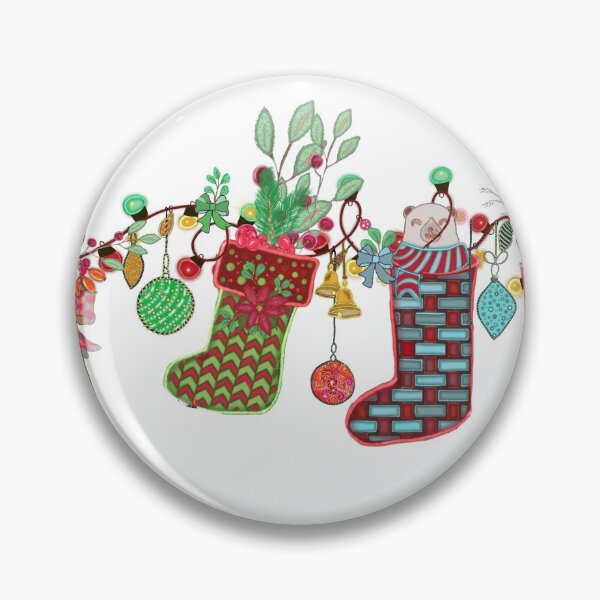 Item preview, Christmas graphics sock gifts flowers designed and sold by Epic Splash Creations.