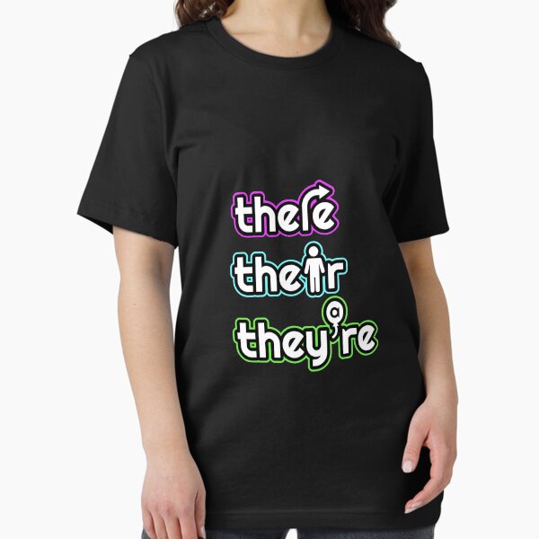 Item preview, There Their They'Re designed and sold by nutallrosario.