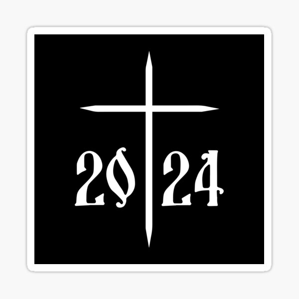 "Kanye West 2024 Donda" Sticker for Sale by foxnewton Redbubble