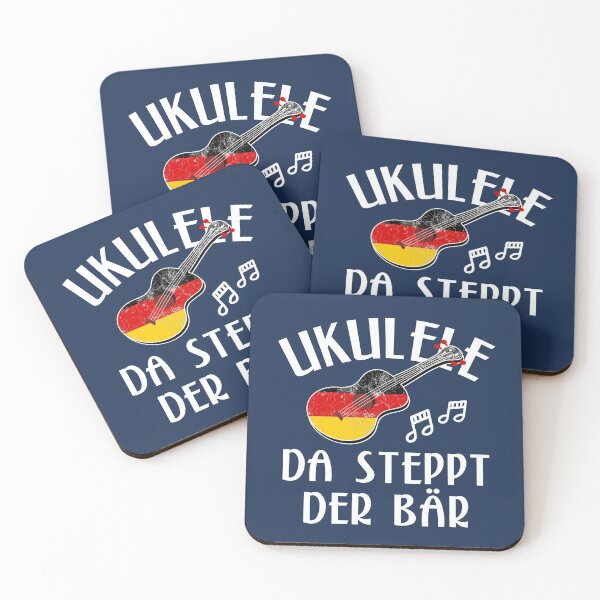 Item preview, Ukulele: Da steppt der Bär with flag of Germany designed and sold by DeliriousSteve.