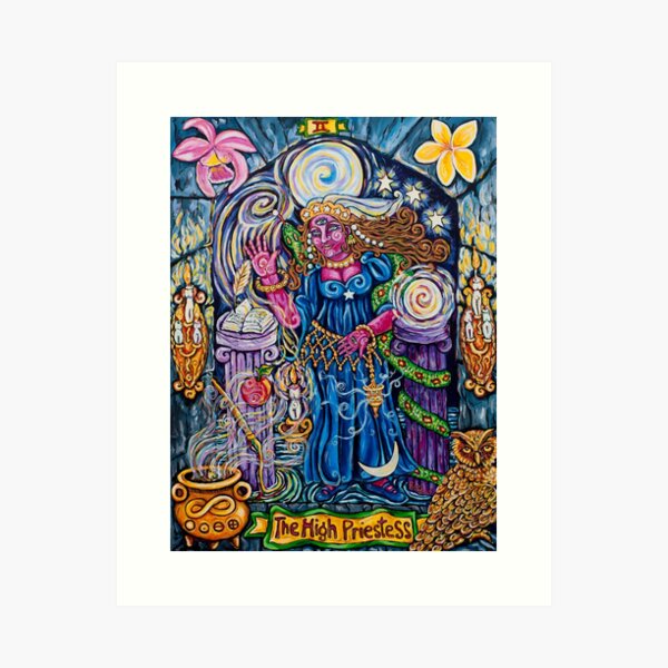 The High Priestess Art Print
