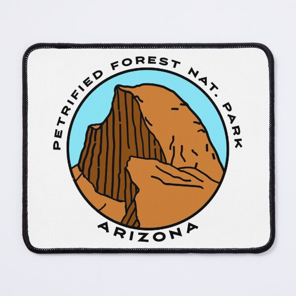 Item preview, Petrified Forest National Park Arizona Vintage Retro Travel Camping, Hiking, Climbing Adventure Mountain designed and sold by tmartinezta.