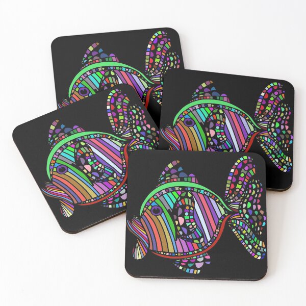 Item preview, Psychedelic Fish designed and sold by StephenMollie.