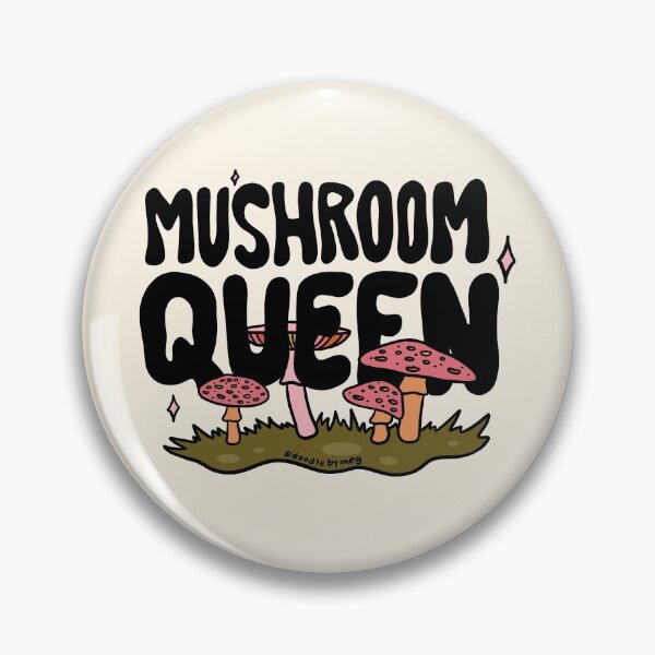 Item preview, Mushroom Queen designed and sold by doodlebymeg.