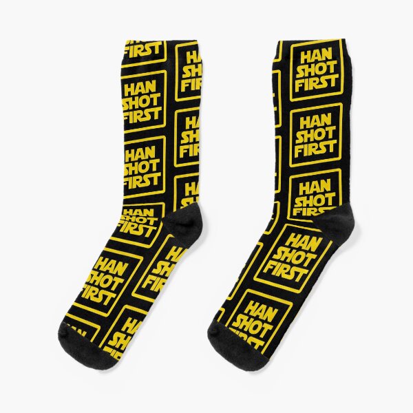 Han Shot First Socks