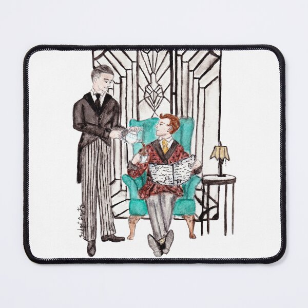 Item preview, Jeeves and Wooster designed and sold by Some Little Good.