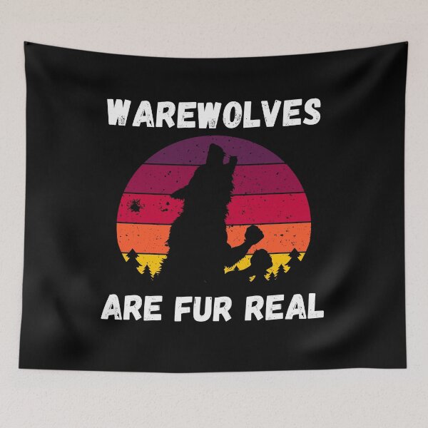 Item preview, Halloween, Werewolves are Fur Real designed and sold by ShowMePride.