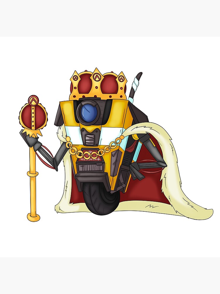 Borderlands King Claptrap by CaptainShivers