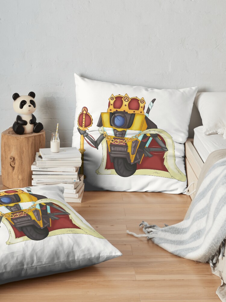 Alternate view of Borderlands King Claptrap Floor Pillow