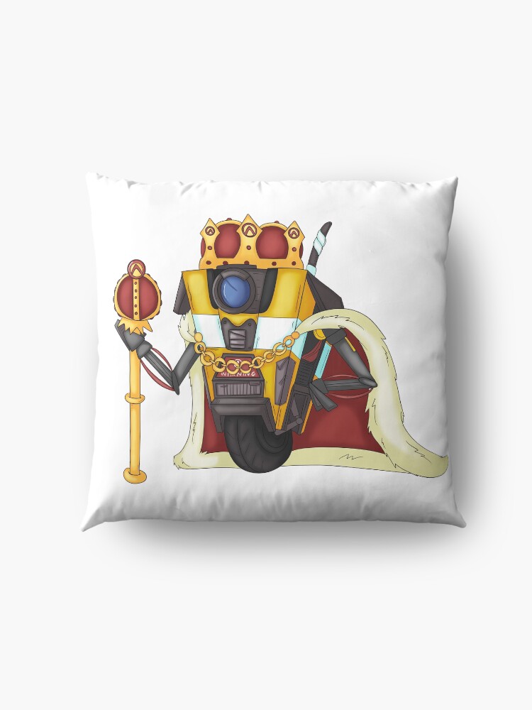 Alternate view of Borderlands King Claptrap Floor Pillow