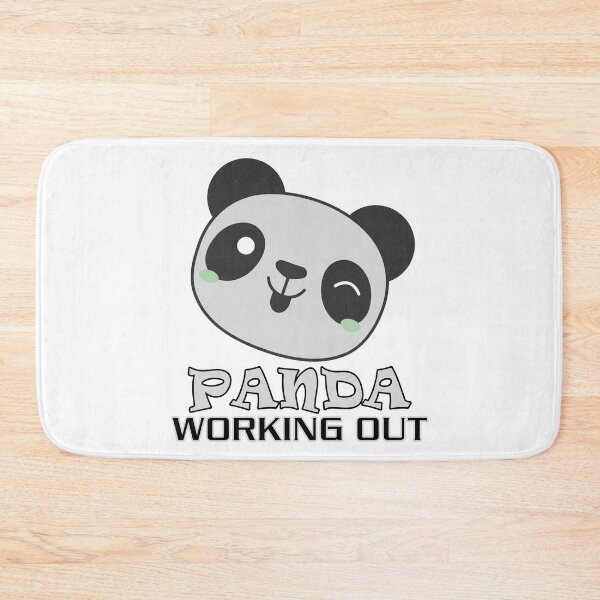 Item preview, Panda working out, Fun Art Design designed and sold by Kenvis-edu.