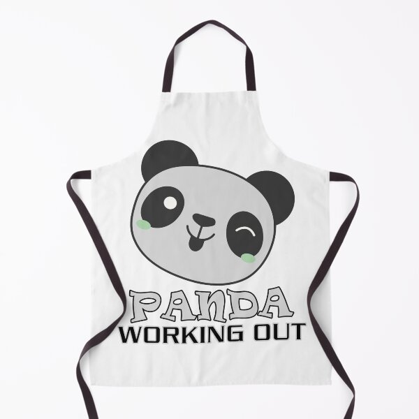 Item preview, Panda working out, Fun Art Design designed and sold by Kenvis-edu.