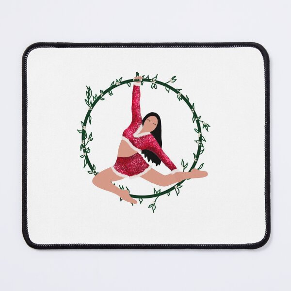 Item preview, Aerial hoop/lyra Christmas card designed and sold by HalfmoonCreativ.