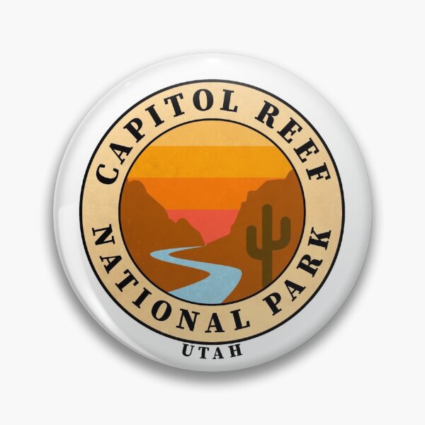 Item preview, Capitol Reef National Park Utah Vintage Retro Travel Camping, Hiking, Climbing Adventure Mountain designed and sold by tmartinezta.