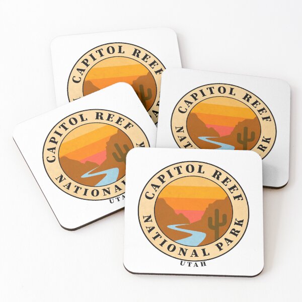 Item preview, Capitol Reef National Park Utah Vintage Retro Travel Camping, Hiking, Climbing Adventure Mountain designed and sold by tmartinezta.