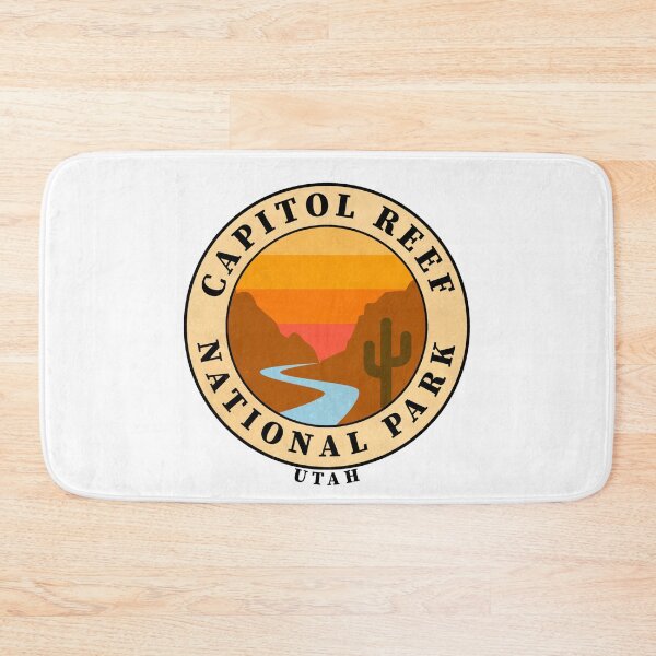 Item preview, Capitol Reef National Park Utah Vintage Retro Travel Camping, Hiking, Climbing Adventure Mountain designed and sold by tmartinezta.