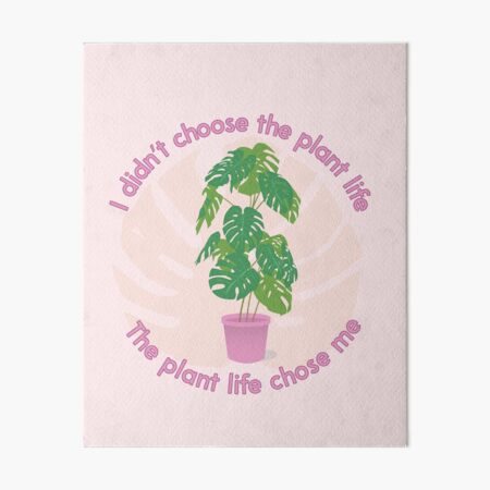 Plant Life Art Board Print