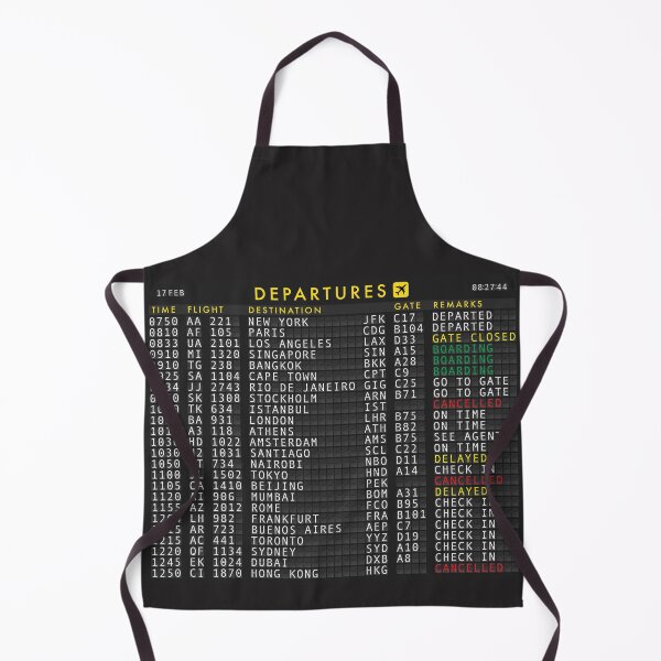 Item preview, Flight Departures Split Flap Reader Board designed and sold by travelwitheric.