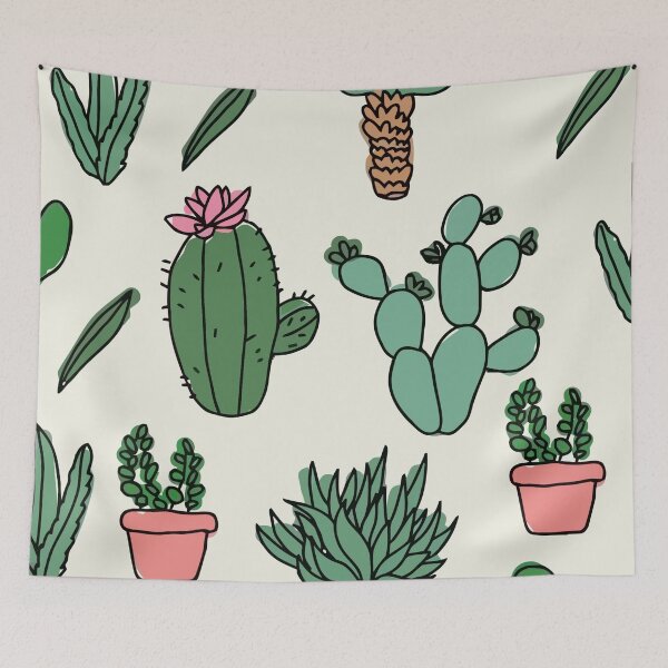 Item preview, cactus doodles designed and sold by zaher97.