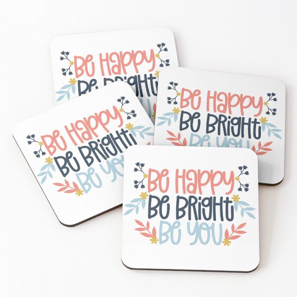 Item preview, Be Happy Be Bright Be You Sticker  designed and sold by kittycrafts.