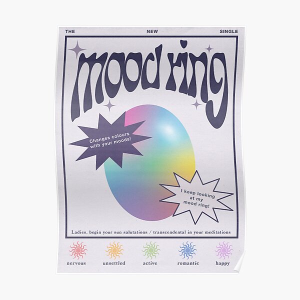 Mood Ring Vintage Poster