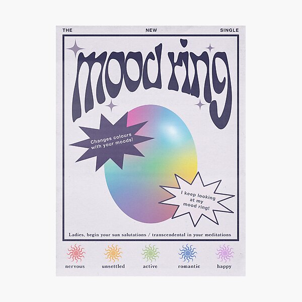 Mood Ring Vintage Photographic Print