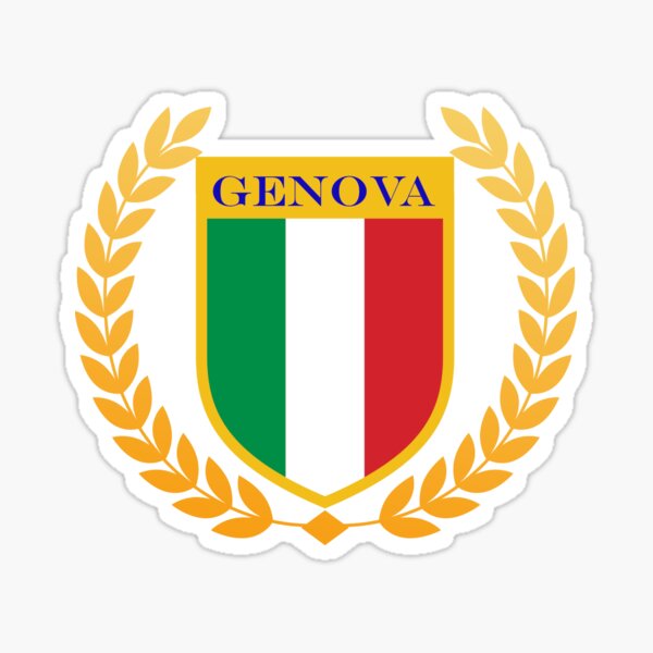 Genova Italia Sticker