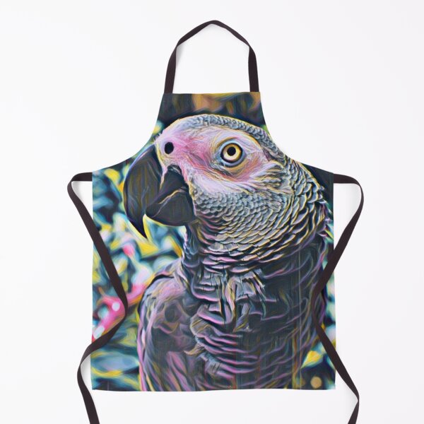 Item preview, African Grey Parrot Close Up designed and sold by Wisdi.