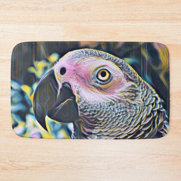 Item preview, African Grey Parrot Close Up designed and sold by Wisdi.