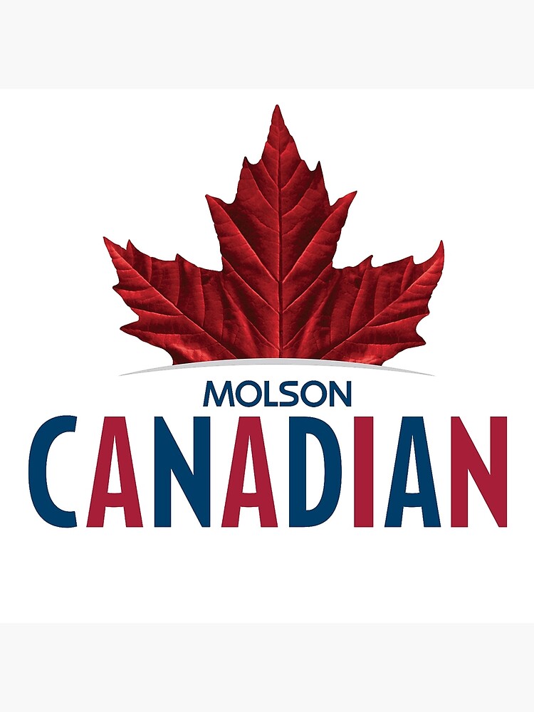 "LOGO OF MOLSON CANADIAN" Metal Print by brookeart | Redbubble