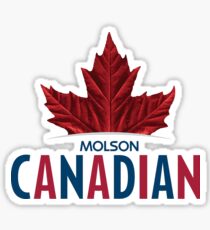 LOGO OF MOLSON CANADIAN Sticker