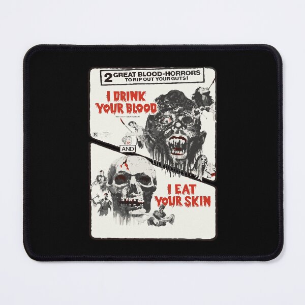 Item preview, Drink Blood Classic Halloween Monster Poster Horror Movie designed and sold by ichieli.