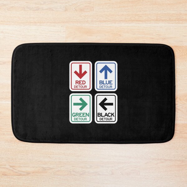 Item preview, Four Color Detour Route Signs designed and sold by twHistory.