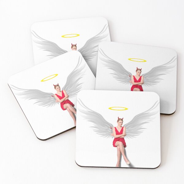 Item preview, demon angel t-shirt, for halloween, gifts designed and sold by NOURnina.