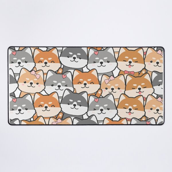 shiba desk mat