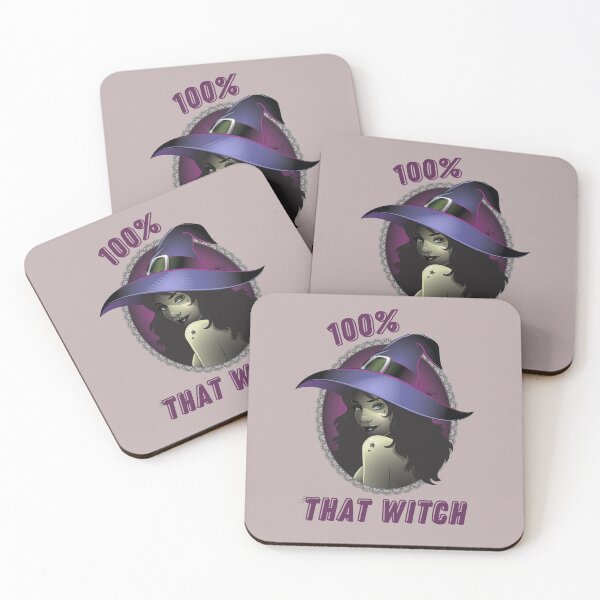 Item preview, 100% That witch - Funny witch saying designed and sold by Theleochick.