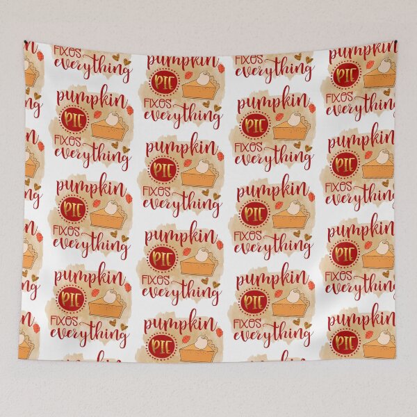 Item preview, Pumpkin Pie Fixes Everything - Thanksgiving- Fall Thanksgiving Gifts designed and sold by younghopes.