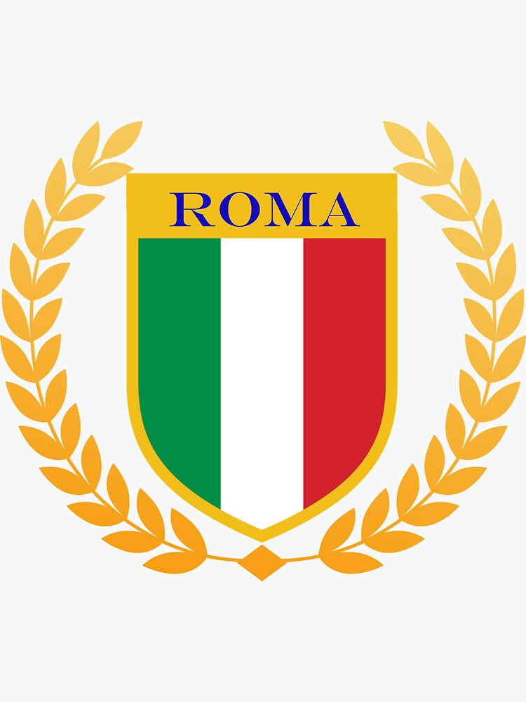 Roma Italia Sticker for Sale by ItaliaStore