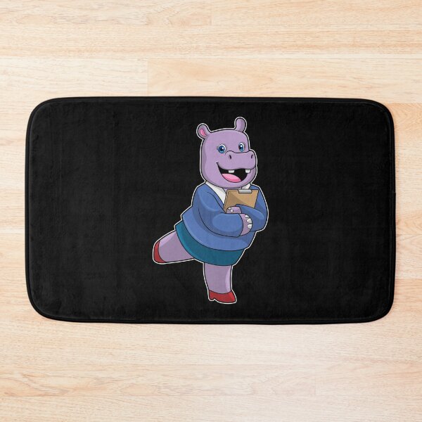 Item preview, Hippo Secretary Clipboard Office designed and sold by Snabdesign84.