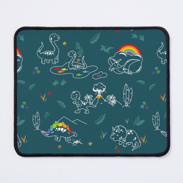 Item preview, Rainbows and cute Dinosaurs designed and sold by Melissa Dekker.