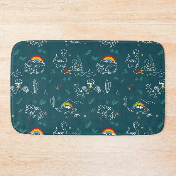 Item preview, Rainbows and cute Dinosaurs designed and sold by Melissa Dekker.