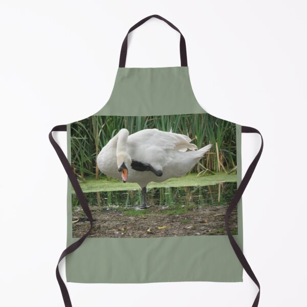 Item preview, Male Mute Swan Scratching its Head Photograph designed and sold by naturegallery.