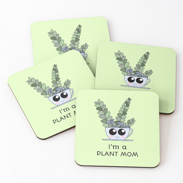Item preview, I'm a plant mom designed and sold by Bash0sh0.