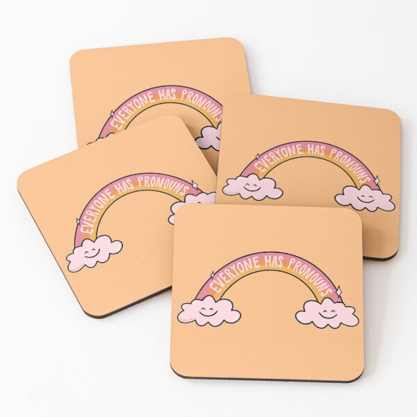 Item preview, Everyone Has Pronouns designed and sold by doodlebymeg.