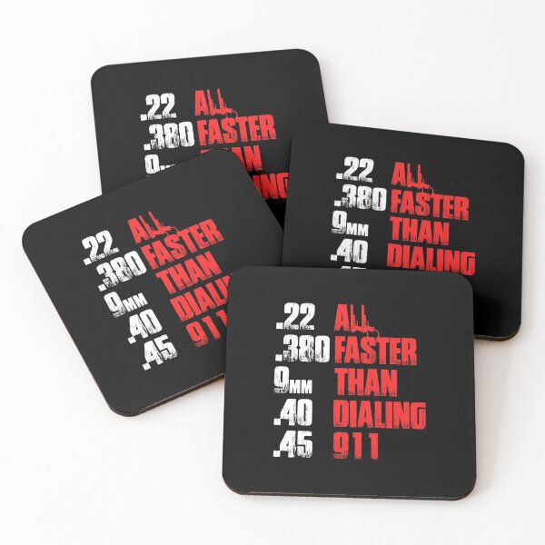 Item preview, All Faster Than Dialing 911 Funny Gun Lover Cop Gift designed and sold by urlanne.