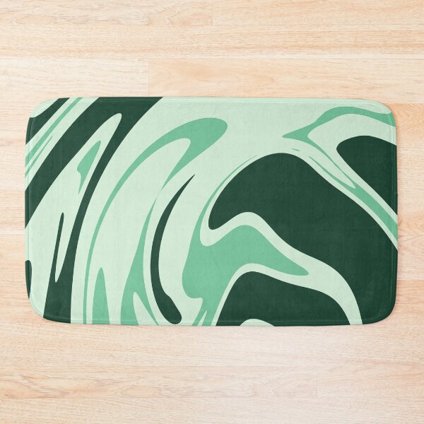 Item preview, Green Stormy Liquid Marble Texture designed and sold by NECHSTORE.