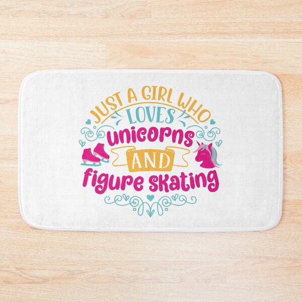 Item preview, Just A Girl Who Loves Unicorns And Figure Skating designed and sold by TripleTriple.