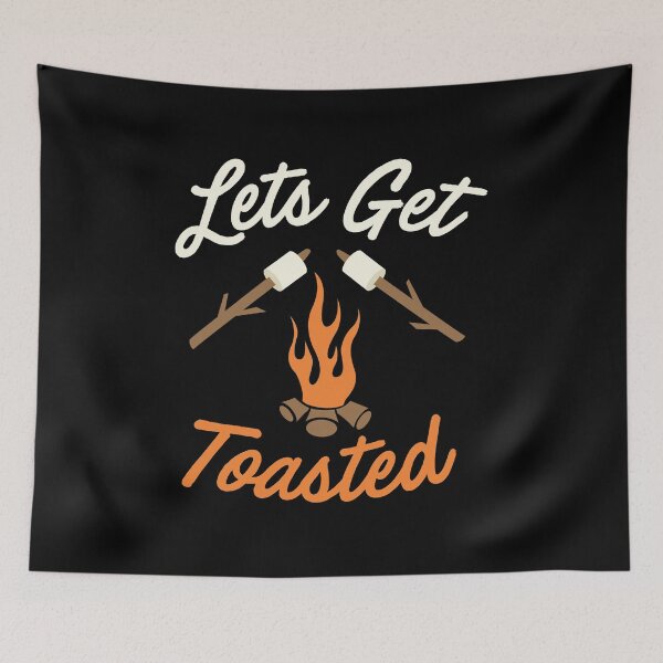 Item preview, Camping Fire Toasting Marshmallows designed and sold by rbtee8.