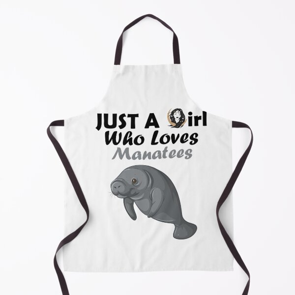 Item preview, Just A Girl Who Loves Manatees - Cute Manatee designed and sold by Nuqta.